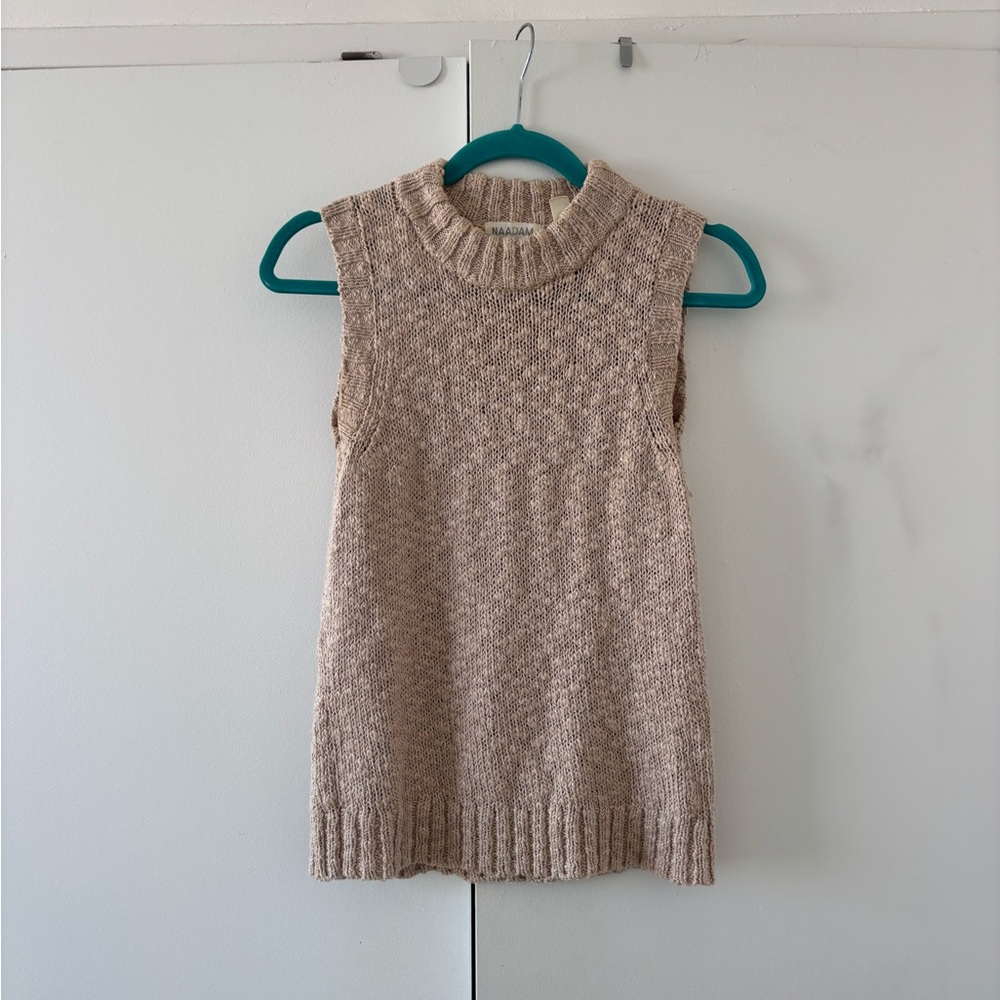 Naadam Sleeveless Knit Sweater Vest